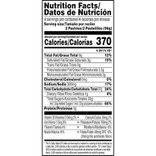 s mores pop tart nutrition facts