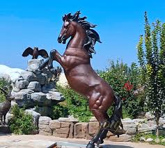 Horse Statues For Outdoor Landscape