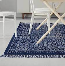 indian floor mat handmade cotton rug