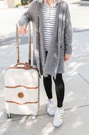 wear on long flights travel outfit