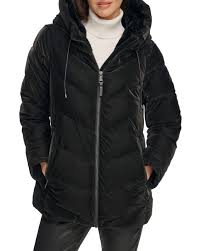 Faux Fur Lined Hood Puffer Jacket