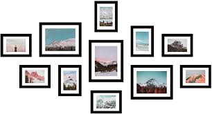 8x10 gallery wall photo frames set