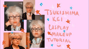 tsukishima kei cosplay makeup tutorial