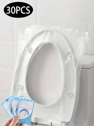 Clear Disposable Toilet Seat Cover