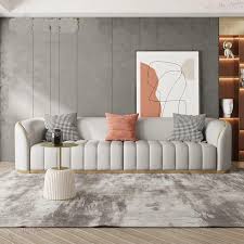 Luxurious Leather Sofa Set