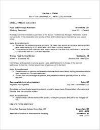 A cv lists the whole career in chronological order. 22 Food And Beverage Attendant Resume Examples Word Pdf 2020