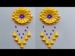 paper craft wall hanging craft ideas
