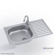 3. sink sink, kitchen sink, 3d model