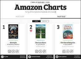 Comparing Usa And Uk Amazon Charts Bestselling Books Of 2019