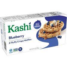 kashi waffles blueberry