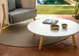 Outdoor round coffee table uk. Round Garden Coffee Table Contemporary Garden Furniture At Go Modern