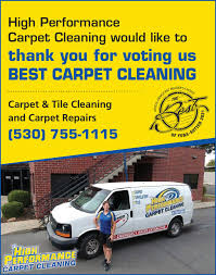 high performance carpet cleaning