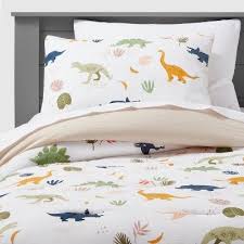 Cotton Comforter Set Dinosaur Bedding