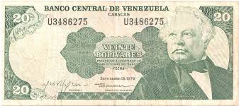 Aside from the start of the second world war. 20 Bolivares Caracas Venezuela Numista