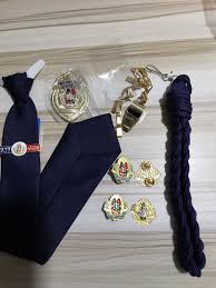 security guard set accessories necktie