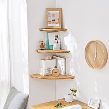 Wooden Corner Shelf Shelves