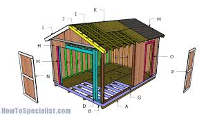 Free 12x16 Garden Shed Plans