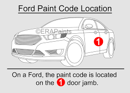 How To Find Your Ford Paint Code Best