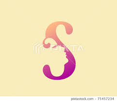 beauty letter s logo icon beautiful