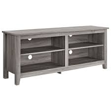 Best buy carries a wide selection of stands and mounts for just about every television, as well as your home theatre components. Winmoor Home 65 Tv Stand Grey Best Buy Canada