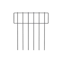 17 In H X 10 Ft L Barrier Fence Decorative Garden Fencing Rustproof Metal Wire Garden Fence T Shaped 10 Pack