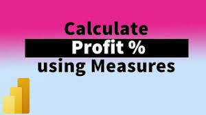calculate profit margin percene