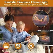 Electric Fireplace Heater Small Space