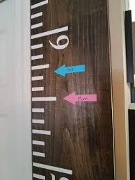 Growth Ruler Growth Chart Family Ruler Wall Ruler Wooden Growth Ruler Family Decor Wooden Wall Ruler Wooden Growth Measurer