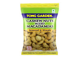 nuts mixed macadamias 35g seaweed