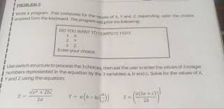 Answered Problem 3 I Write A Program