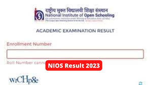nios result 2023 get list of s