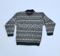 wool men s sweater size l