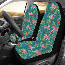 Tropical Tiger Car Seat Covers For