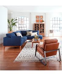 Furniture Jollene 113 Blue Sofas