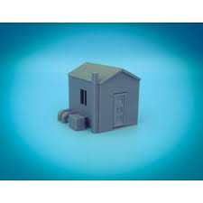 Making a water well pump house can come in many designs; Scott S 3d Scenery Water Pump House Shed S Scale 1 64 No Assembly Required