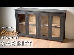 easy diy storage cabinet build how to