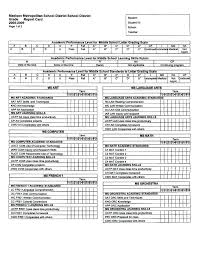 Customize Middle School Report Card Templates Online Junior High