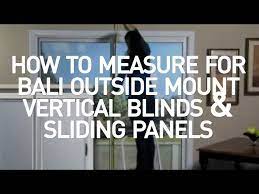 Bali Blinds How To Measure Outside