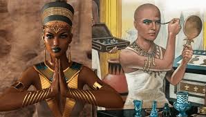 makeup in ancient egypt heavy trade