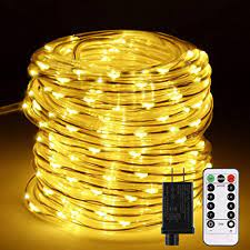 200 leds dimmable rope lights plug