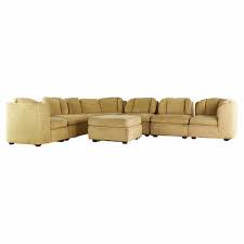 modular scallop back sectional sofa