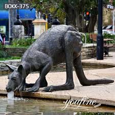 Bronze Kangaroo Sculpture Youfine