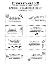 Here are some brand new easter egg hunt clues to help you make easter extra fun for your kids. Diy Easter Scavenger Hunt Clues Free Printable Rubberstamps Com