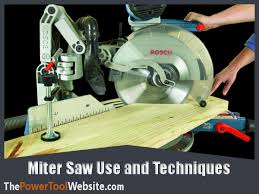 how to use a miter saw cuts and