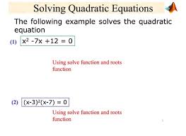 solved solving quadratic equations the
