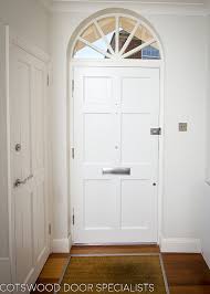 White Georgian Front Door Cotswood Doors