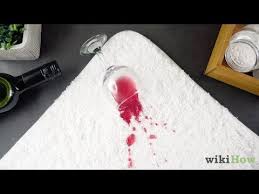 how to remove red wine from carpet