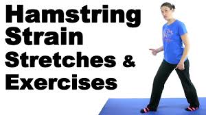 How do hamstring injuries occur. Hamstring Strain Stretches Exercises Ask Doctor Jo Youtube