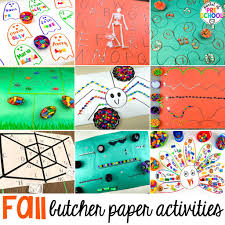 17 fall butcher paper activities for