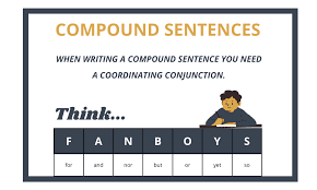 compound sentences and exles for